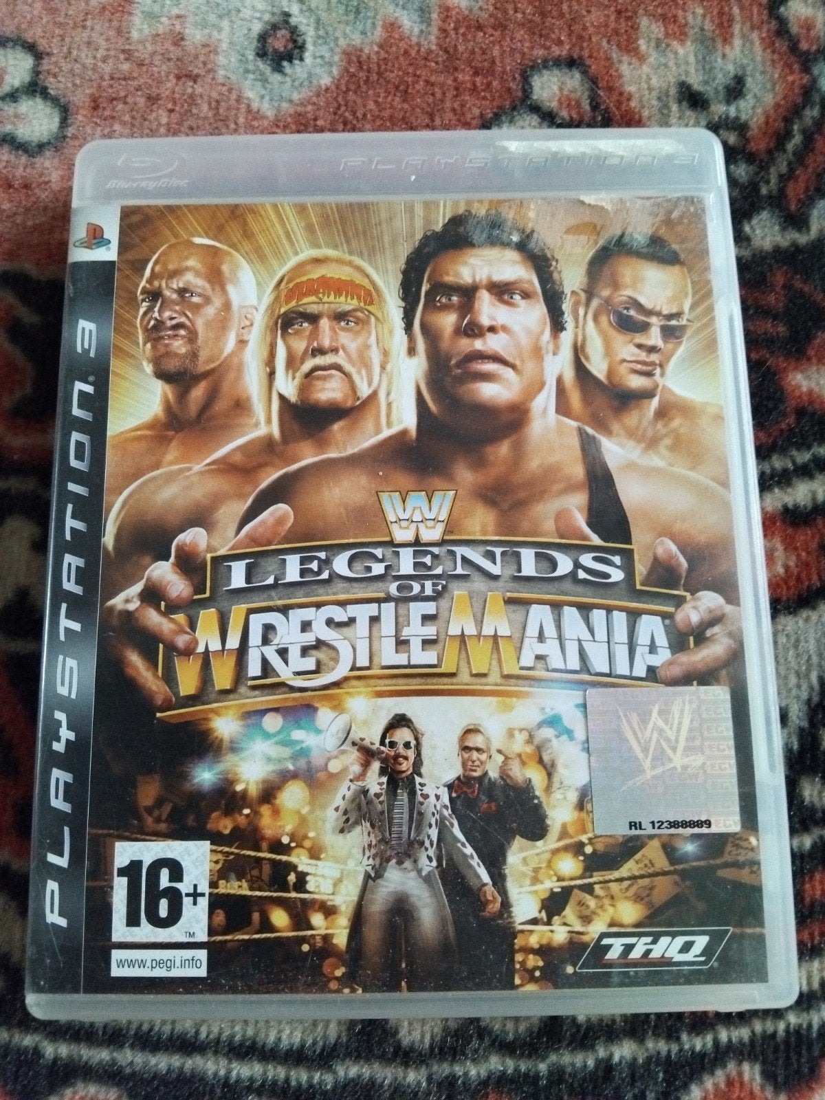WWE Legends of WrestleMania - PlayStation 3, Gebruikt, Vechten, 2 spelers, Ophalen of Verzenden