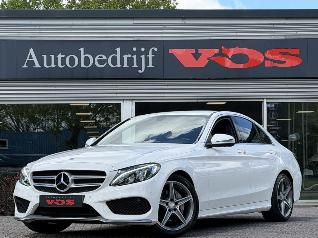 Mercedes-Benz C-Klasse 160 AMG Sport Edition | Navi | 360 ca, Achterwielaandrijving, Gebruikt, 4 cilinders, Met garantie (alle)