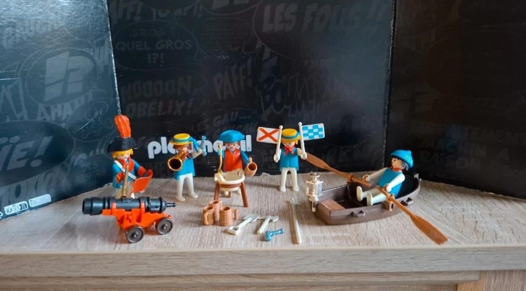 Playmobil: Vintage Kapitein met matrozen, Ophalen of Verzenden, Gebruikt