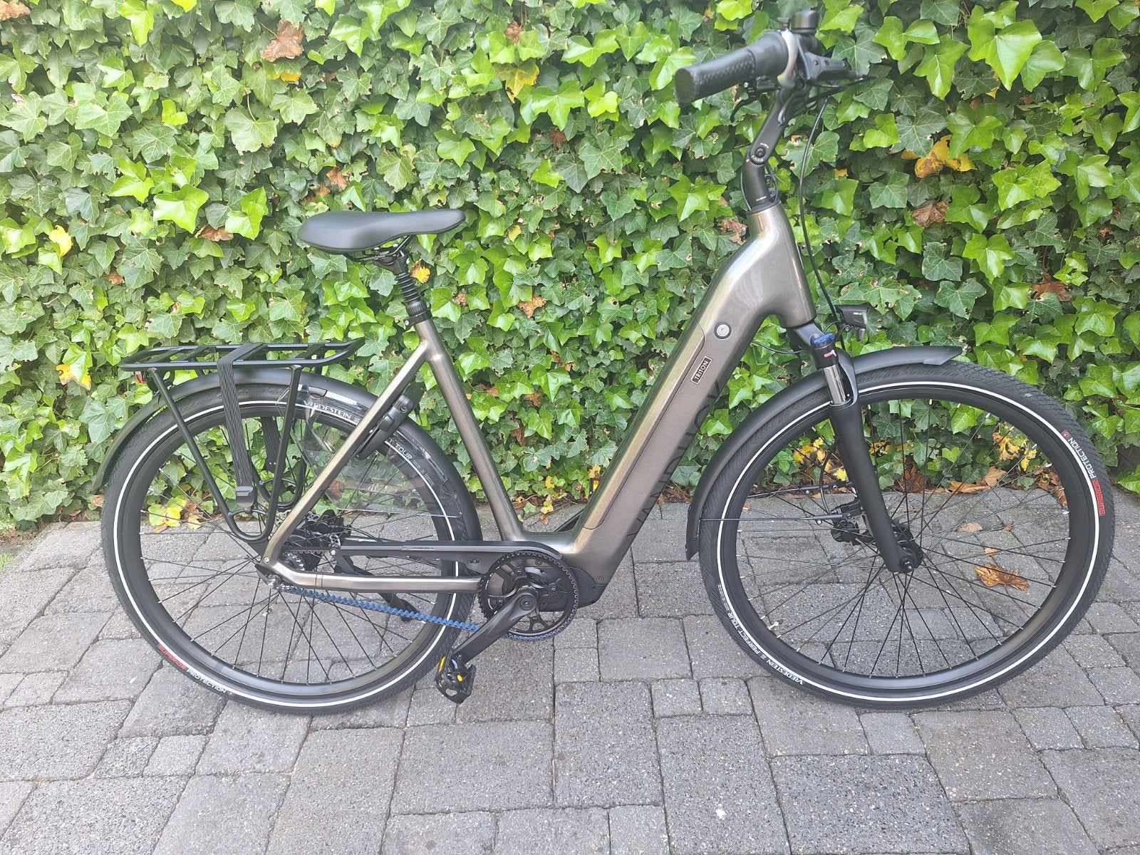 Vandijck Triton belt E-bike - slechts 10km gereden., Fietsen en Brommers, Zo goed als nieuw, 51 tot 55 cm, 50 km per accu of meer
