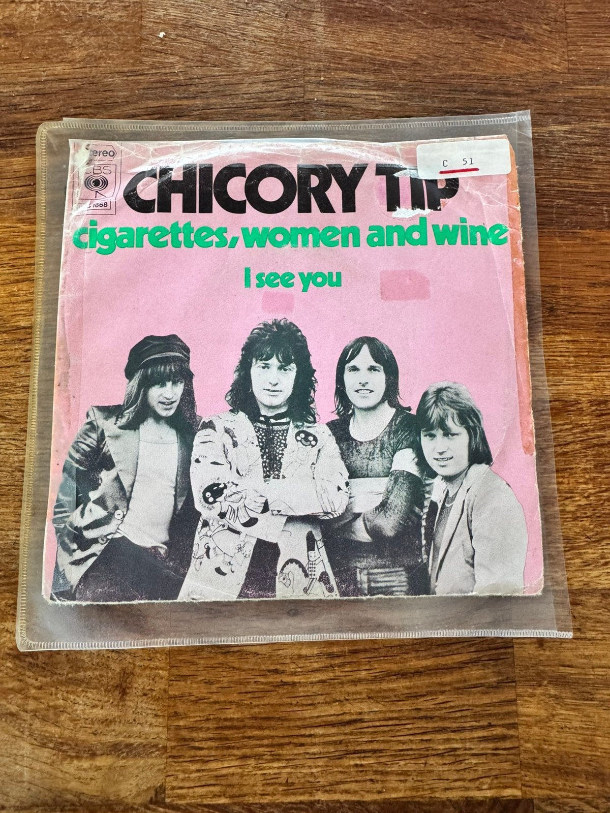 Vinyl Single - Chicory Tip, Ophalen of Verzenden, Zo goed als nieuw, Pop