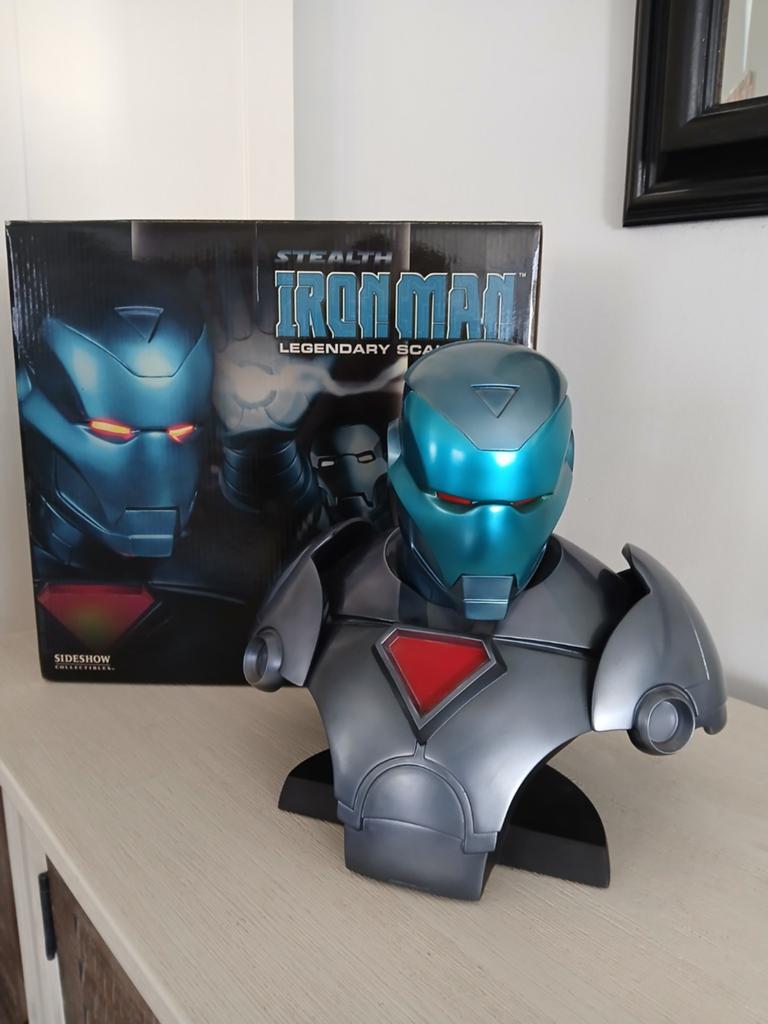 Sideshow Iron Man LSB Bust, Verzamelen, Ophalen of Verzenden, Zo goed als nieuw