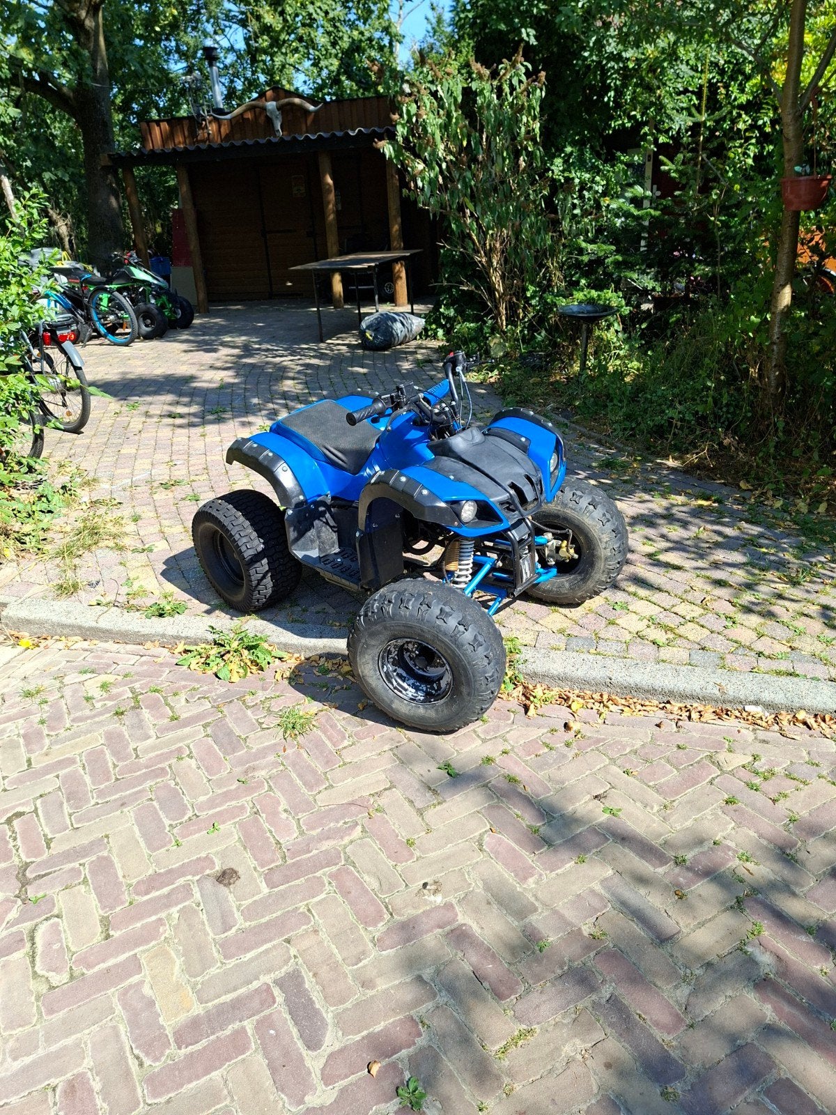 Quad 110 cc, Ophalen, Zo goed als nieuw, Schijfrem, 110 cc