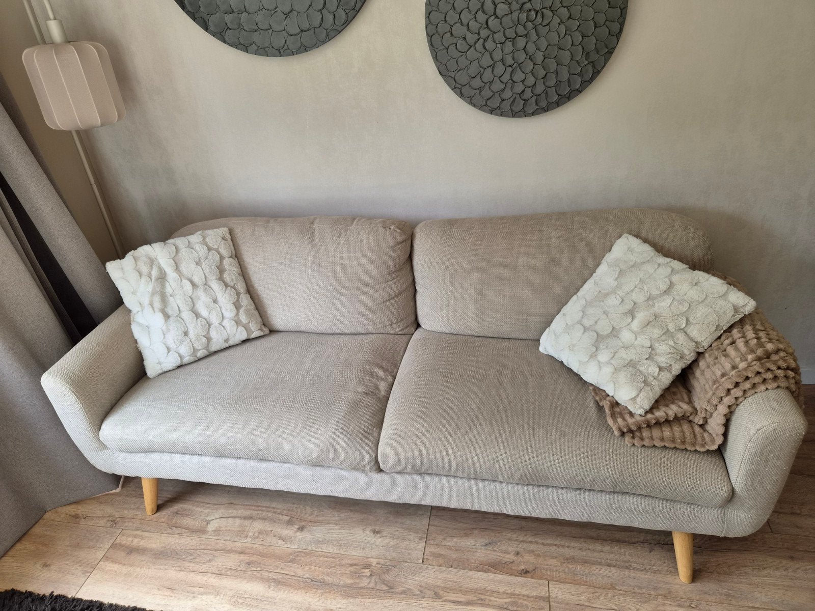 Bank ruime 2 zit, Ophalen, Gebruikt, 150 tot 200 cm, Tweepersoons