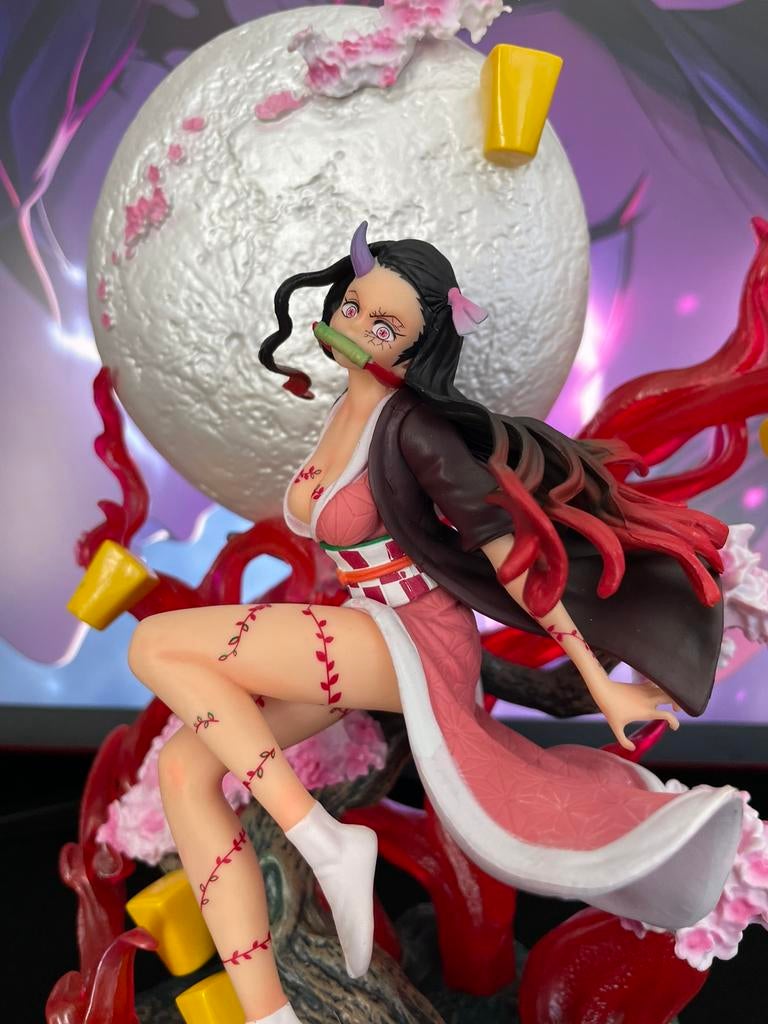 Nezuko kamado demon slayer standbeeld, Verzenden, Nieuw