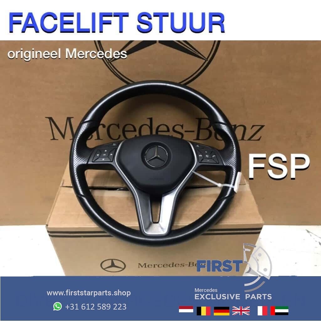 Origineel FACELIFT 2012 STUUR + AIRBAG Mercedes W204 W207 W2