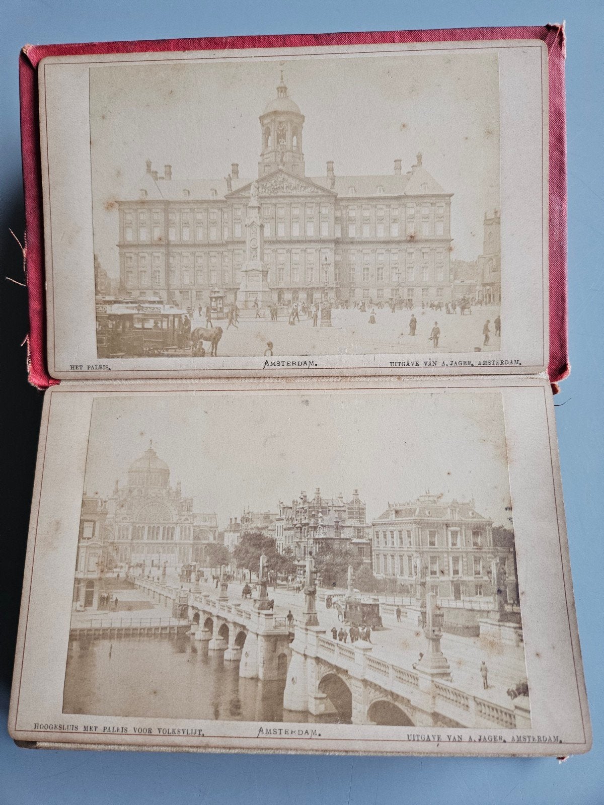 Histoire de la Hollande van Andries A. JAGER COMPLEET 24 AFB, Gebruikt, Foto, Ophalen of Verzenden, Voor 1940