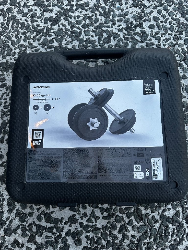 Gantere noi folosite o singură dată , Decathlon, Domyos, Ophalen, Zo goed als nieuw