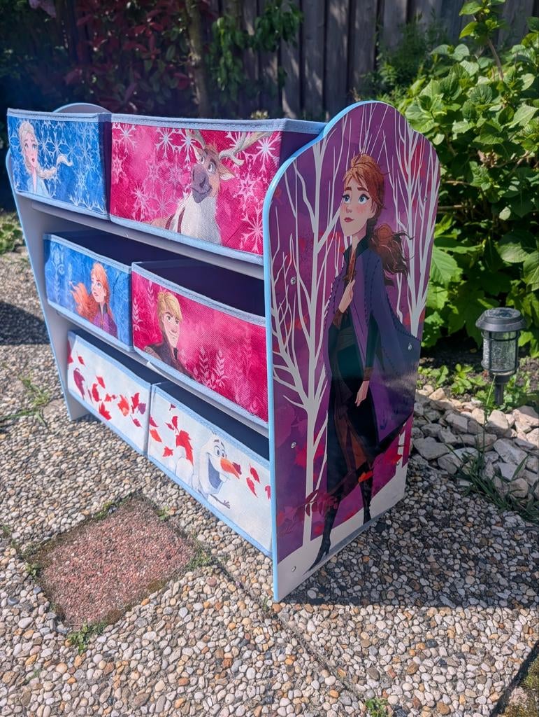 Disney Frozen Speelgoedkast met Opbergbakken, Ophalen, Gebruikt, Kast