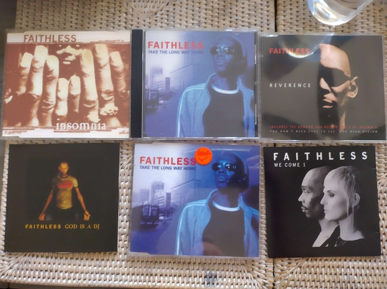 6x Faithless CD's - Dance en Trance collectie, Ophalen of Verzenden, Gebruikt, Dance, Album