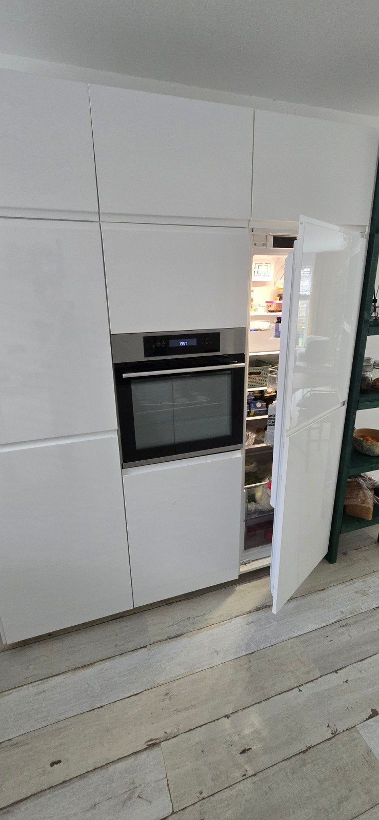 Ikea Voxtorp wit glans keukenfrontjes - complete set, Huis en Inrichting, Ophalen