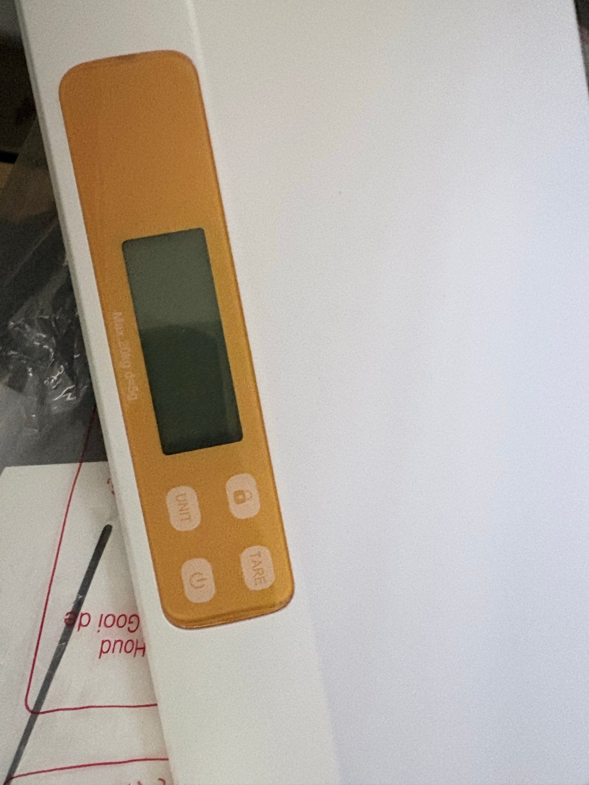 Digitale babyweegschaal - Zo goed als nieuw, Witgoed en Apparatuur, Minder dan 10 kg, Ophalen of Verzenden, Overige typen, Digitaal