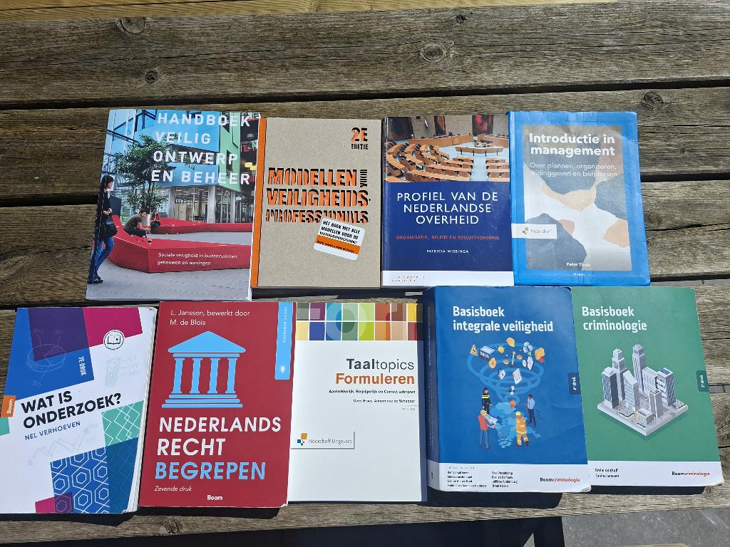 Studieboeken Integrale Veiligheidskunde jaar 1, Boeken, Studieboeken en Cursussen, Gelezen, Diverse auteurs, Gamma, HBO