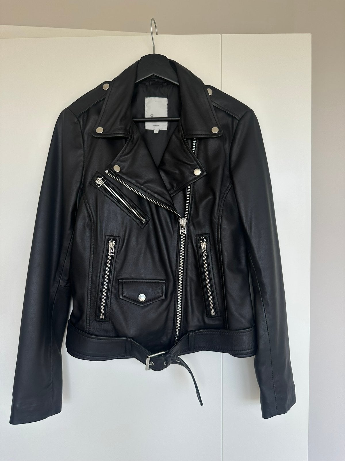 Leren jasje Goosecraft L, Ophalen of Verzenden, Nieuw, Maat 38/40 (M), Zwart