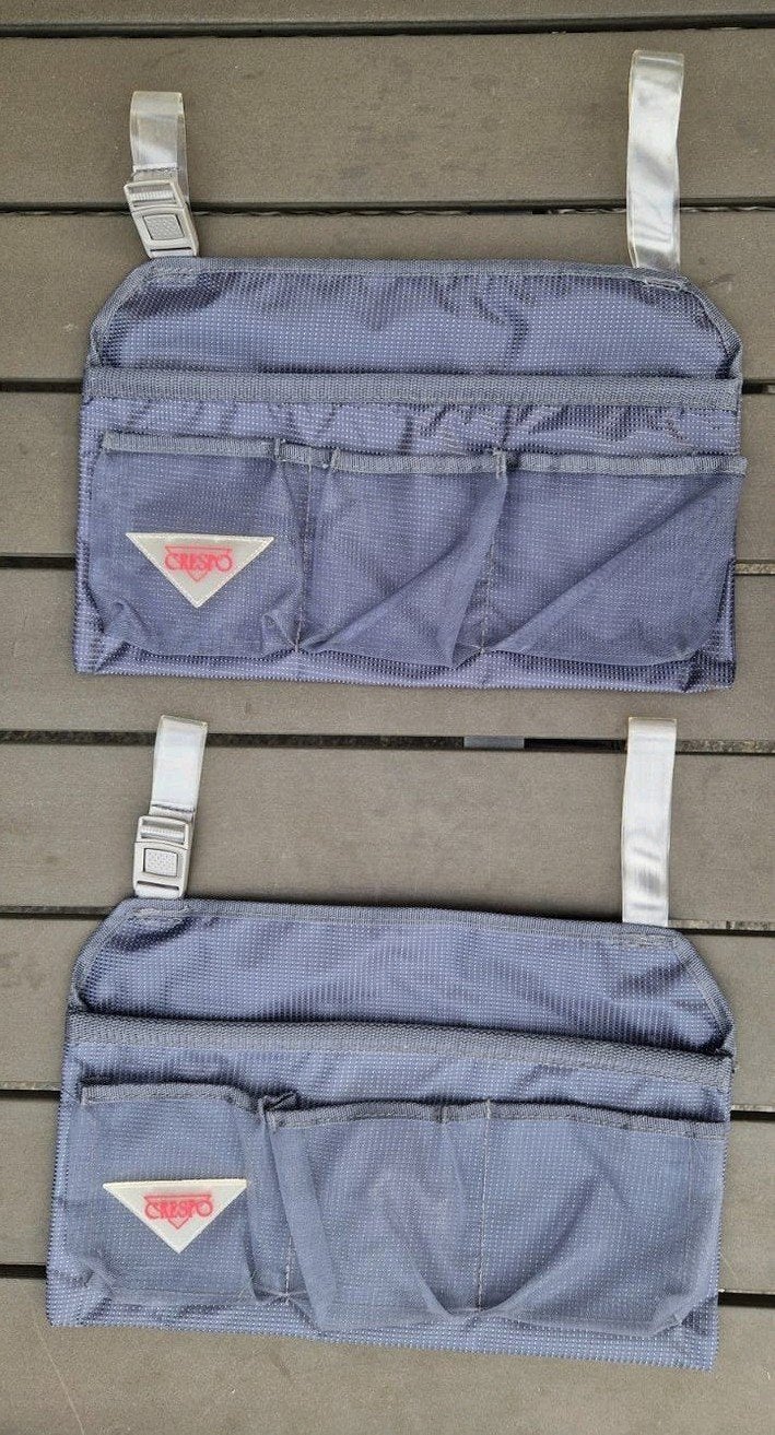 2x Crespo armleuning organizer voor campingstoel, Ophalen of Verzenden