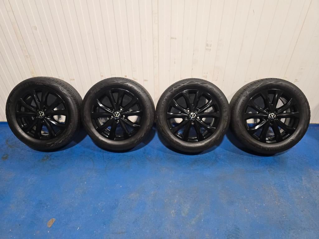 🌞Originele VW Barahona velgen 17 inch Caddy MK5, Banden en Velgen, 17 inch, Ophalen of Verzenden, Personenwagen