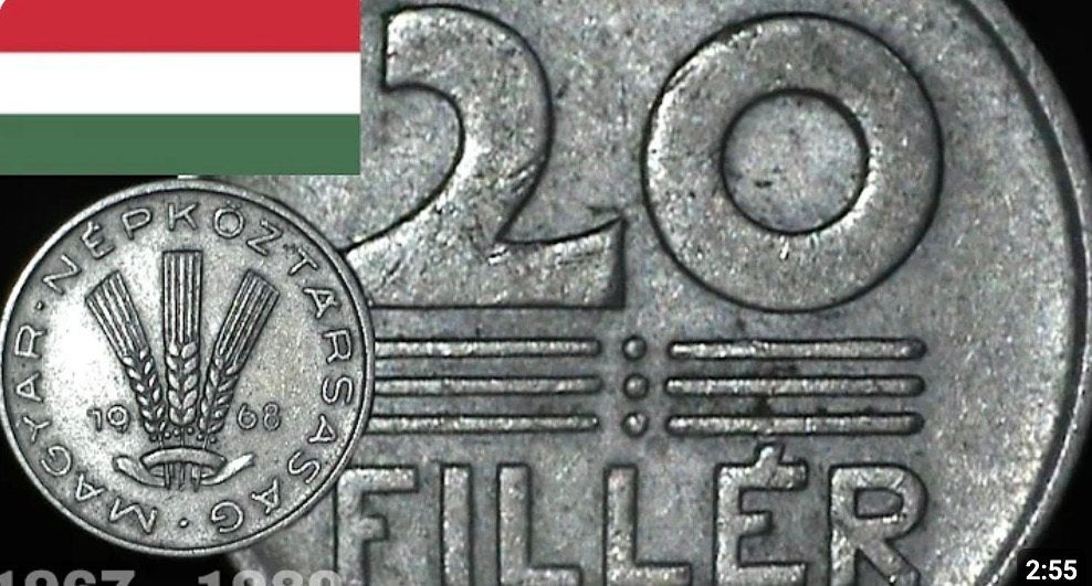 Munten Hungary, Postzegels en Munten, Ophalen of Verzenden, Overige landen