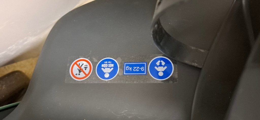 Bobike kinderzitje achterop, Ophalen, Achterzitje, 9 t/m 36 kg, Bobike