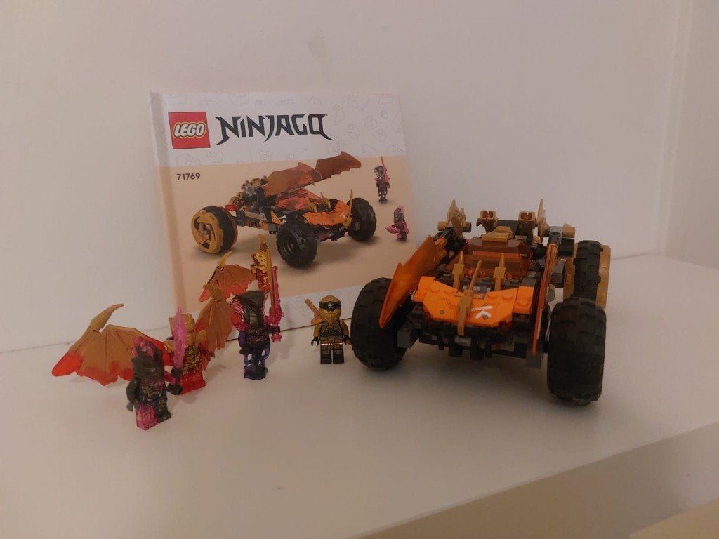 Lego Ninjago 71769 Cole's Dragon Cruiser, Compleet, Lego, Ophalen of Verzenden, Zo goed als nieuw