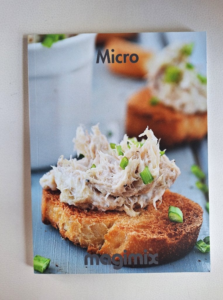 Magimix Micro Receptenboek / Instructieboekje, Ophalen of Verzenden, Nieuw, Tapas, Hapjes en Dim Sum