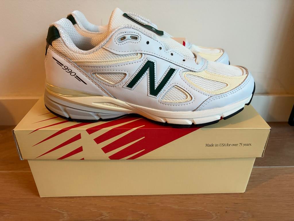 New Balance 990 v4 Made in USA nieuw en ongedragen, Wit, Nieuw, Ophalen of Verzenden, Sneakers of Gympen