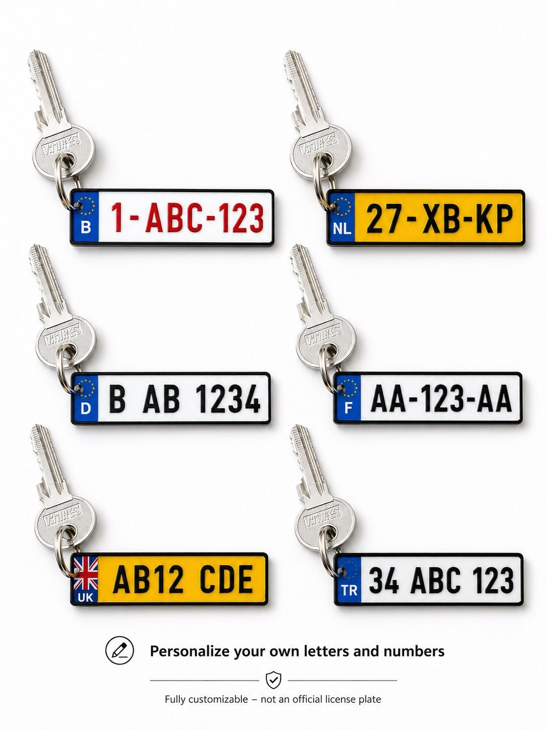 Speciale sleutelhangers, Verzenden, Zo goed als nieuw