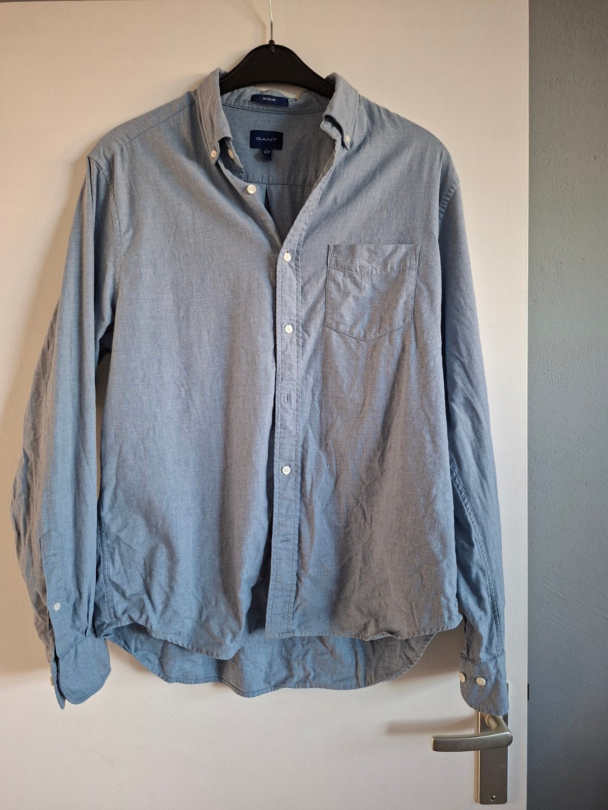 GANT Heren overhemd - Regular Fit - Maat L (41/42), Ophalen of Verzenden