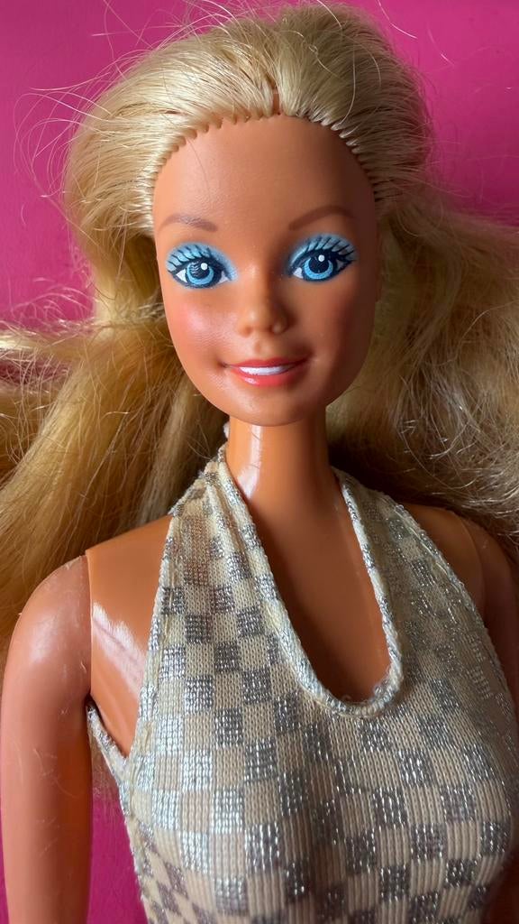 Vintage Barbie Sun Gold Malibu, Ophalen of Verzenden, Zo goed als nieuw, Fashion Doll