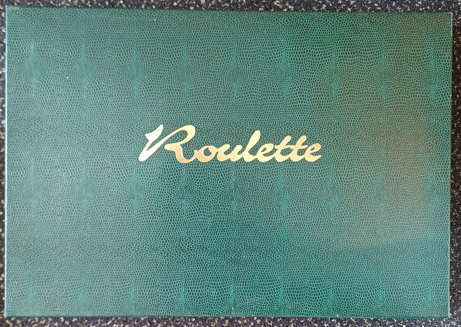 Roulette spel compleet als nieuw, Ophalen, Zo goed als nieuw