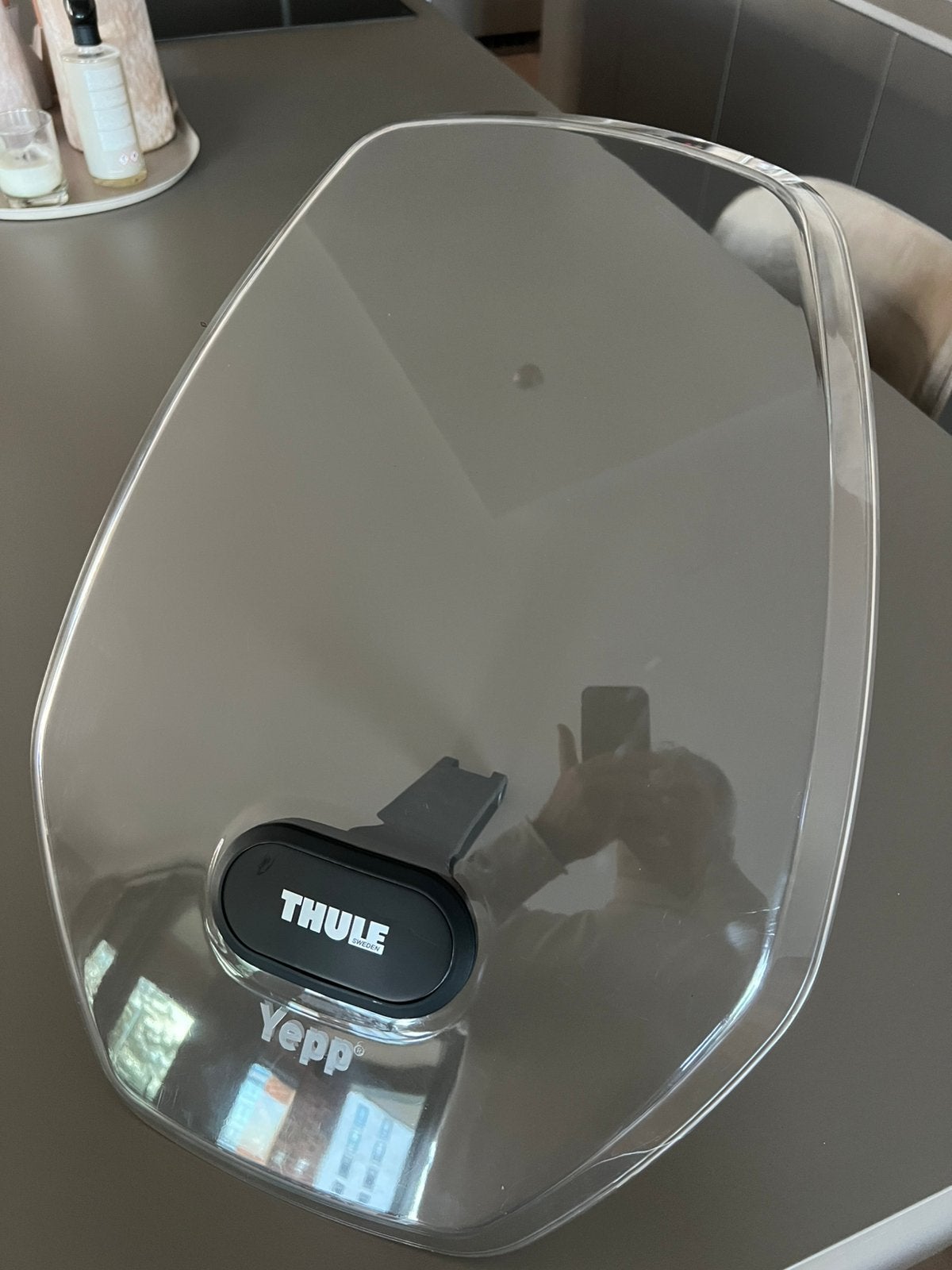 Thule Yepp Mini Windscherm - Nieuw in doos, Ophalen of Verzenden, Zo goed als nieuw, Voorzitje, Voetsteuntjes
