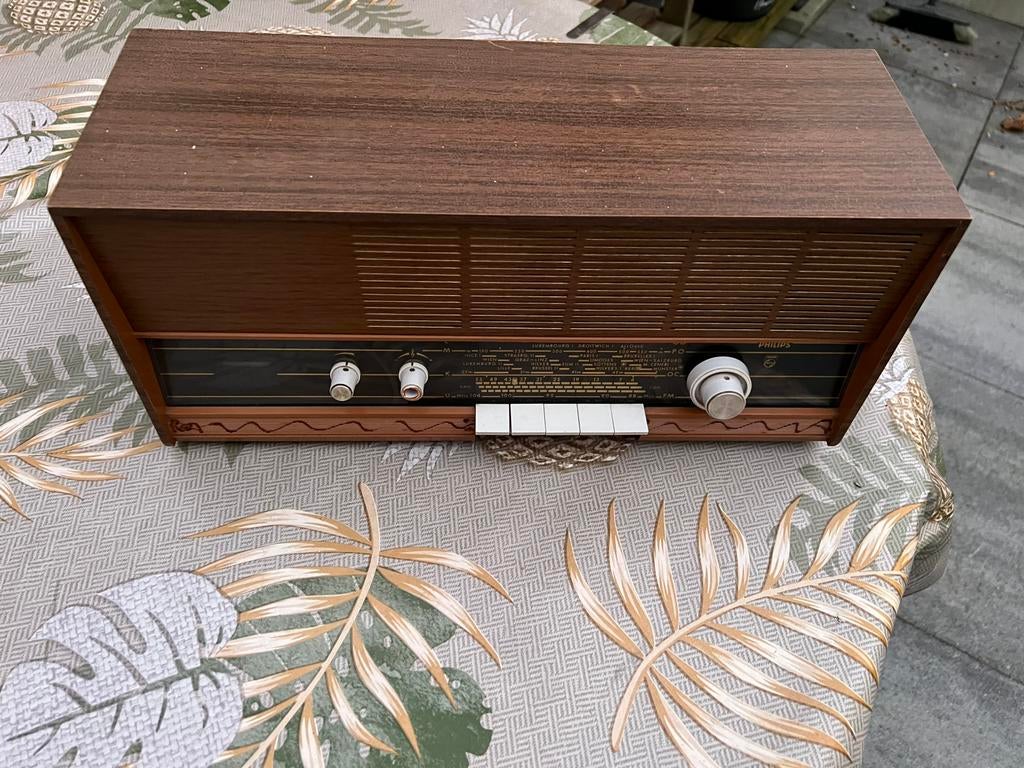 Philips B3X54A/00 buizenradio oldtimer T.E.A.B., Antiek en Kunst, Antiek | Tv's en Audio, Ophalen of Verzenden