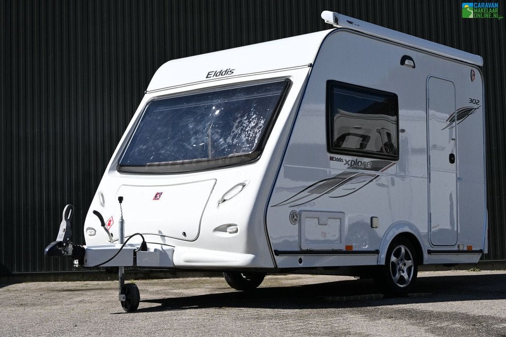 Elddis Xplore 302 Cass.luifel Fietsdrager Voortent Lichtgew, Caravans en Kamperen, Elddis, Tot en met 2, Bedrijf, 750 - 1000 kg