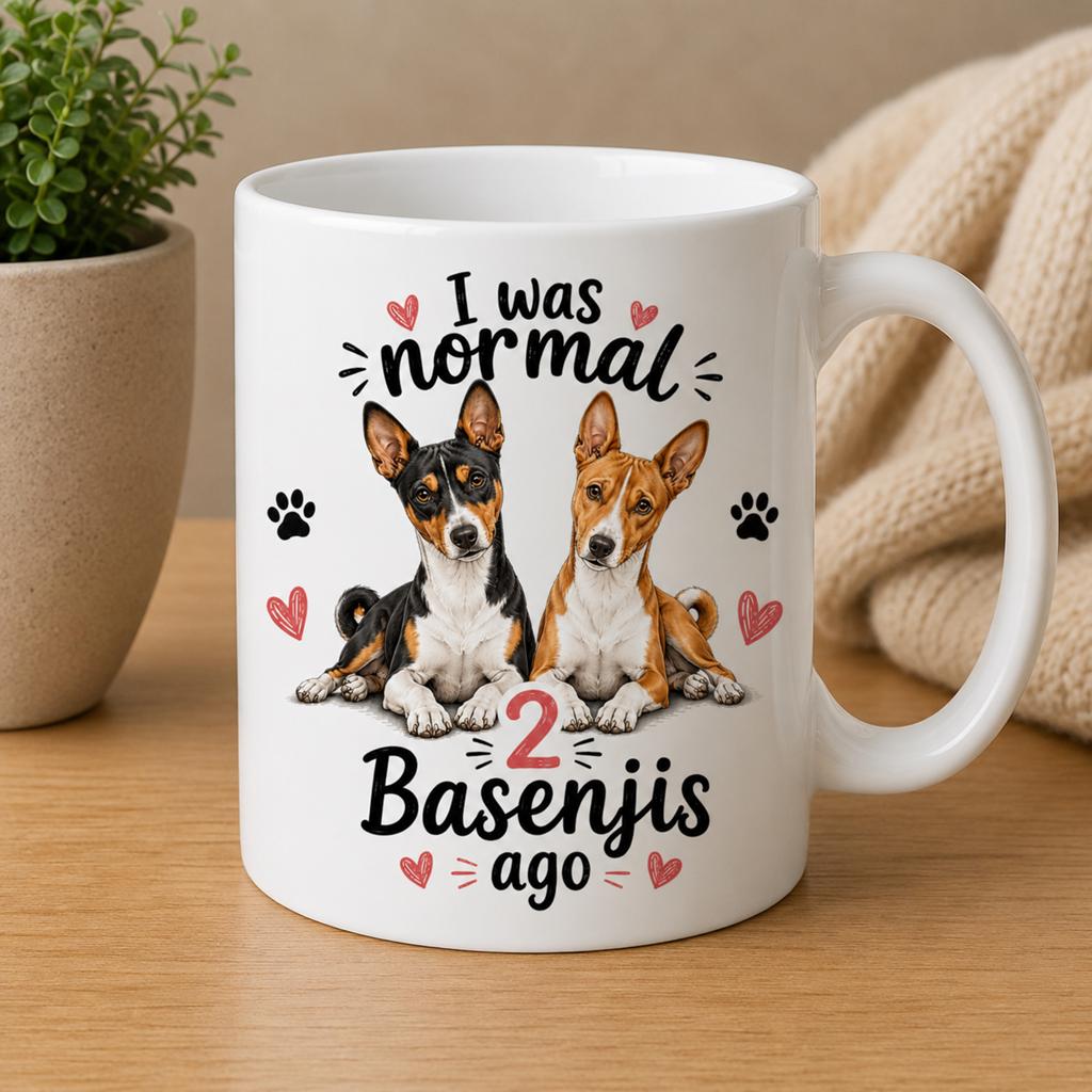 I was normal 2 Basenji’s ago - Basenji Mok, Verzenden, Nieuw