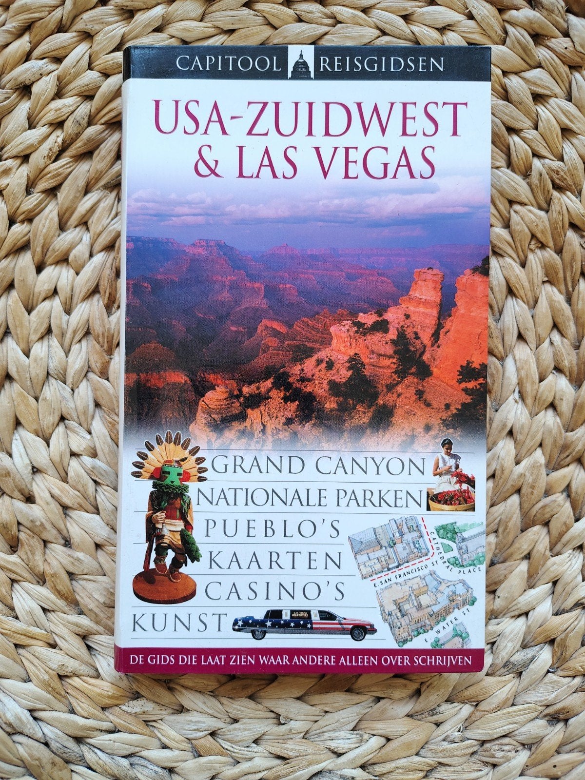 Capitool Reisgidsen - USA-Zuidwest & Las Vegas, Boeken, Reisgidsen, Capitool, Ophalen of Verzenden, Zo goed als nieuw, Reisgids of -boek