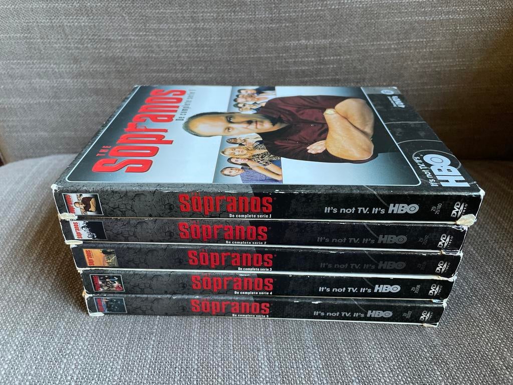 The Sopranos - Complete Serie 1-5 DVD Boxset HBO, Gebruikt, Vanaf 16 jaar, Boxset, Drama