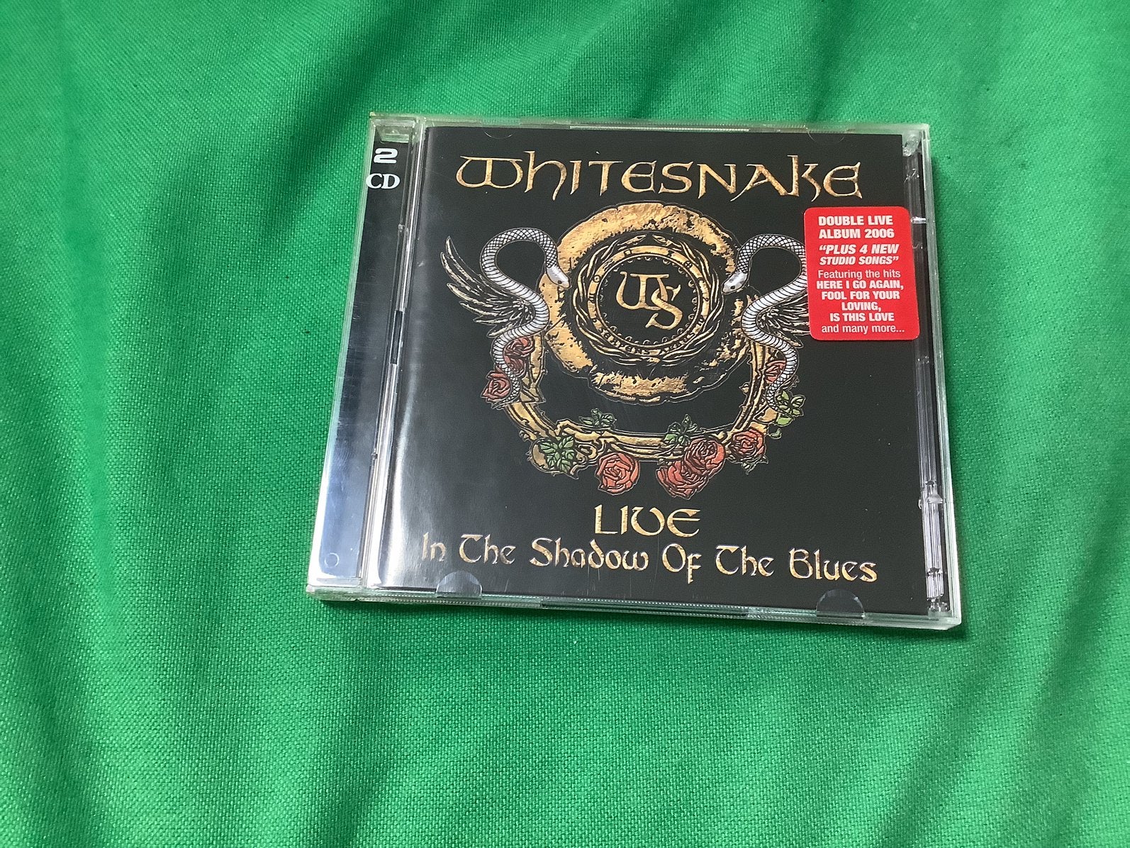 Whitesnake-Live In The Shadow Of The Blues 2cd, Ophalen of Verzenden, Zo goed als nieuw