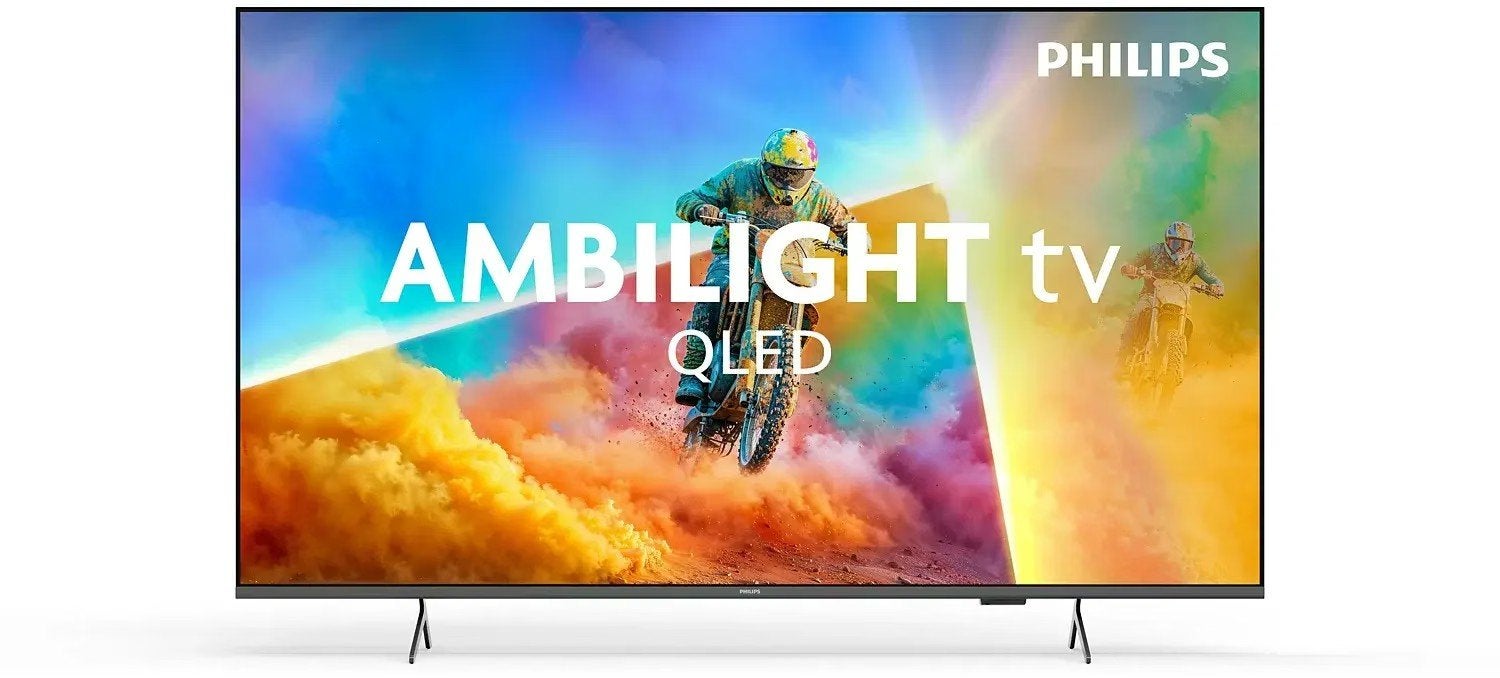 Philips 55 inch 4K QLED Smart TV met Ambilight, Audio, Tv en Foto, Televisies, Ophalen, Philips, QLED, Nieuw