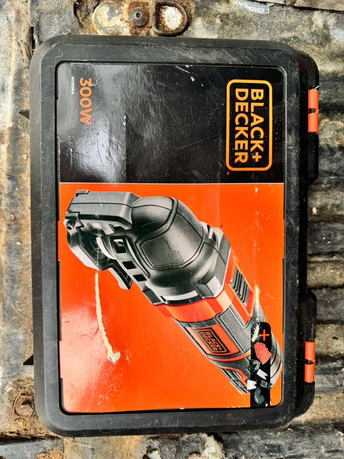 Black+Decker Multitool 300W met accessoires, Ophalen, Gebruikt, Multitool