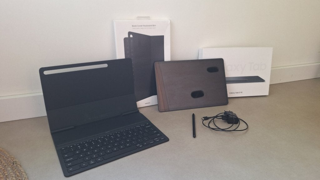 Samsung galaxy tab s7 FE - 64GB Wifi- met pen en toetsenbord, Galaxy tab S7 FE, Nieuw, 12 inch, Ophalen of Verzenden