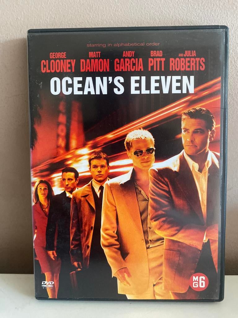 Ocean's Eleven, Cd's en Dvd's, Dvd's | Thrillers en Misdaad, Zo goed als nieuw, Actiethriller, Vanaf 12 jaar, Ophalen of Verzenden