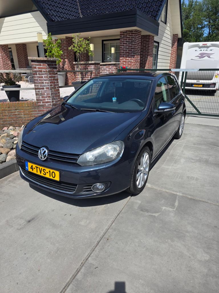 Volkswagen Golf 1.4 TSI 90KW DSG 2009 Blauw, Stof, 4 cilinders, Blauw, 122 pk