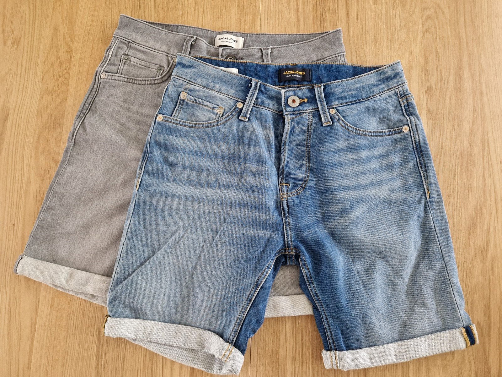 Short Jack & Jones heren maat S 2x, Ophalen of Verzenden, Zo goed als nieuw, Blauw, W28 - W29 (confectie 36)