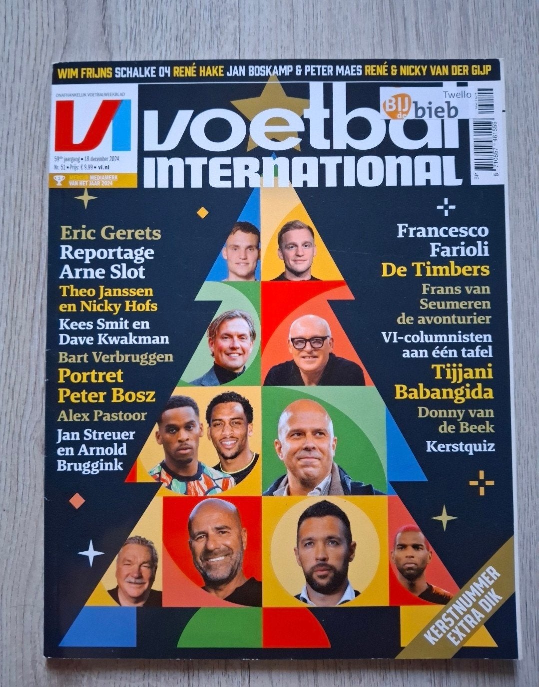Voetbal International kerstnummer extra dik 2024, Verzamelen, Ophalen of Verzenden, 1980 tot heden, Tijdschrift