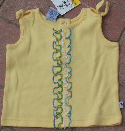 Geel Sprockets shirt maat 68 *NIEUW* (2267), Kinderen en Baby's, Babykleding | Maat 68, Sprockets, Meisje, Nieuw, Ophalen of Verzenden