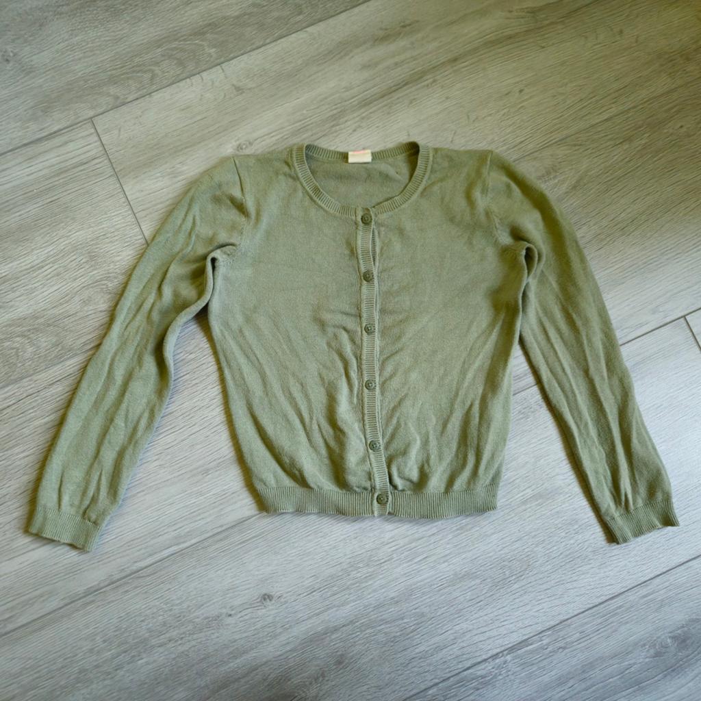 Opruiming: Groen Hema vestje met knoopjes maat 122, Kinderen en Baby's, Kinderkleding | Maat 122, Ophalen of Verzenden, Meisje