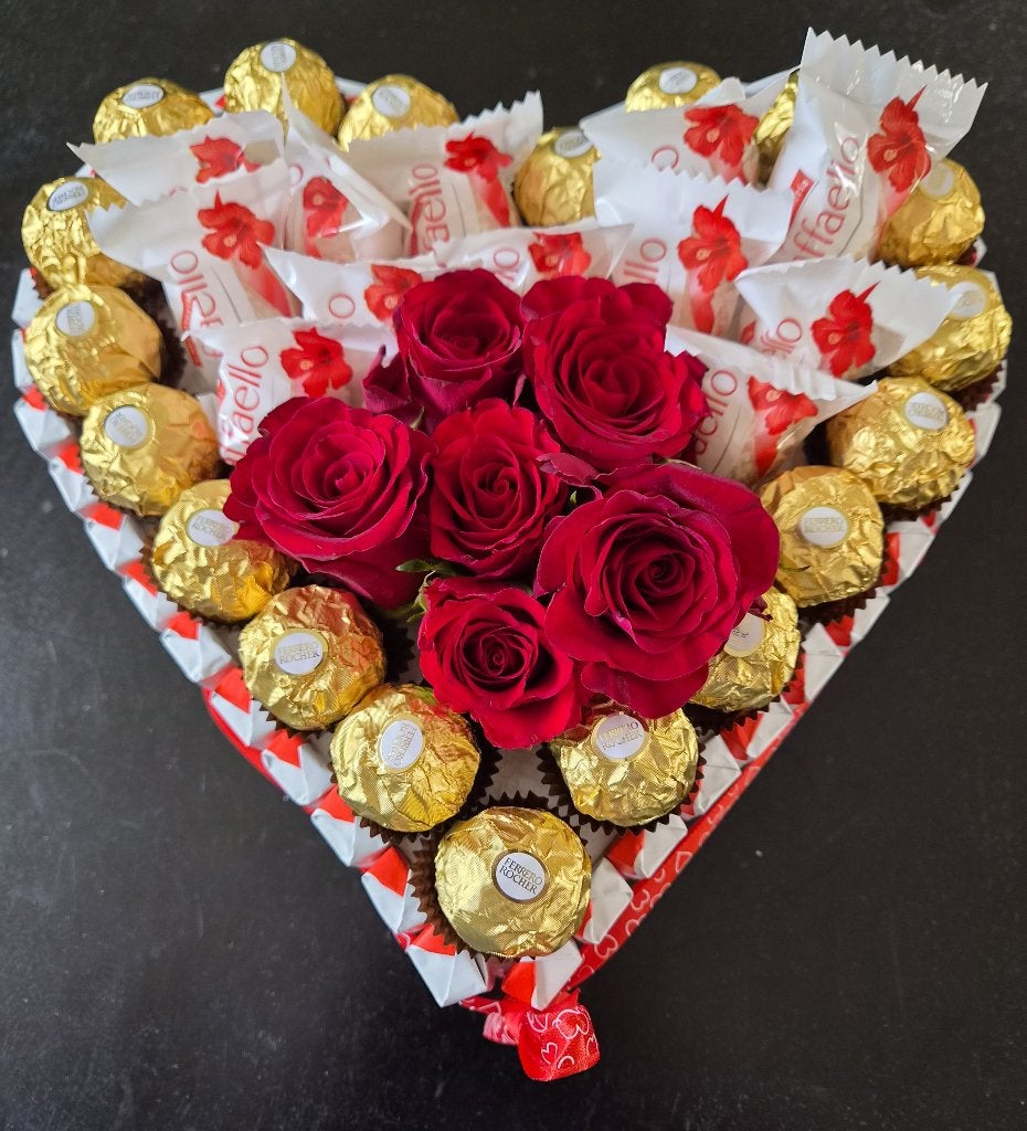 Geschenk Chocoladehart, Ophalen