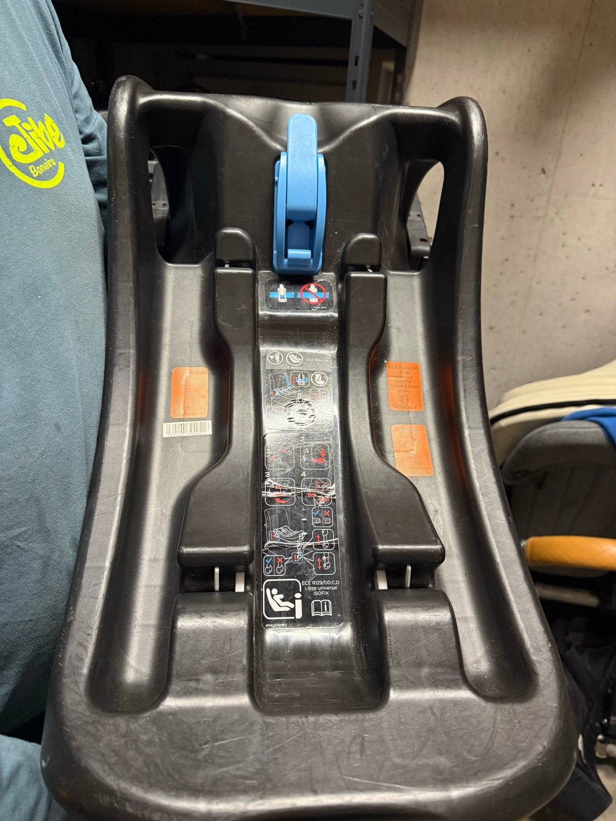 Joie autostoel base - i-Base, Autogordel of Isofix, Gebruikt, 0 t/m 13 kg, Ophalen