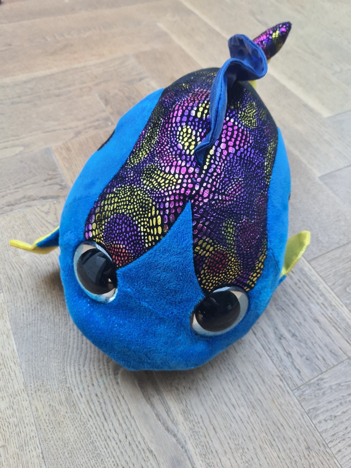 grote blauwe vis knuffel, Ophalen, Zo goed als nieuw, Overige typen