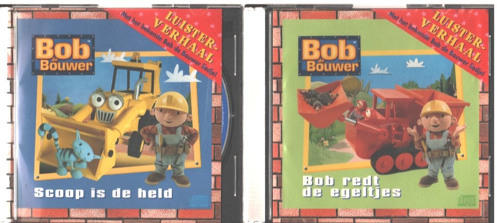 Luister Verhaal # Bob de Bouwer - cd 2x, Boeken, Luisterboeken, Ophalen of Verzenden, Cd, Kind