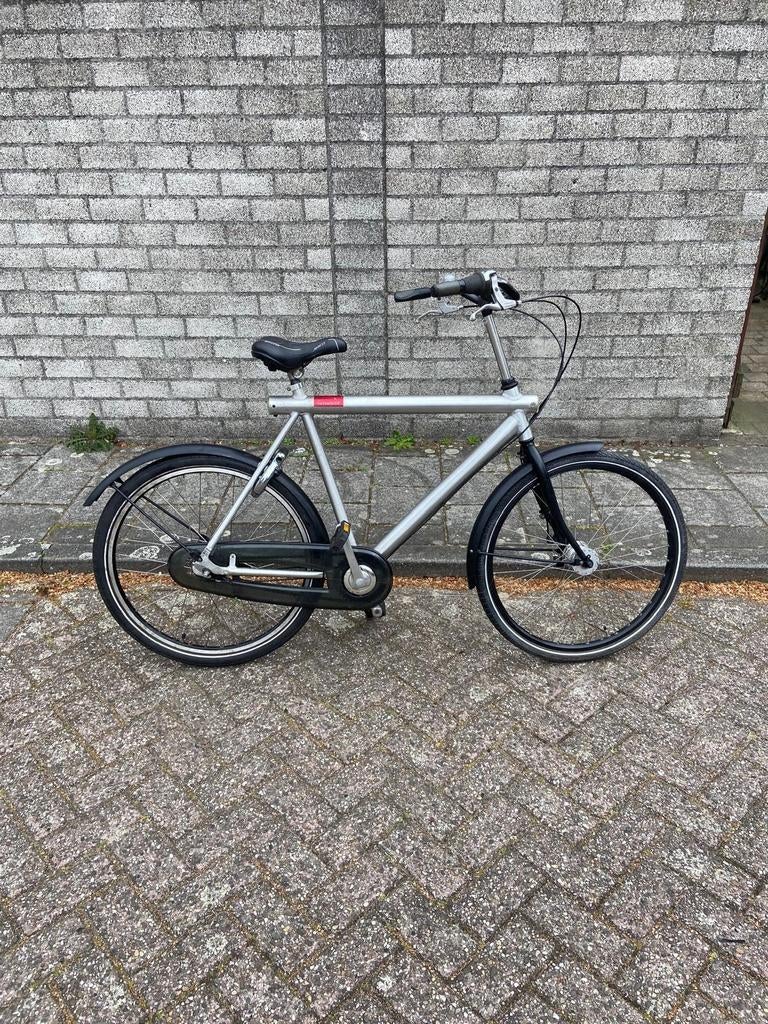 Herenfiets Van Moof, Fietsen en Brommers, Fietsen | Heren | Herenfietsen, Gebruikt, Versnellingen, 57 tot 61 cm, Ophalen